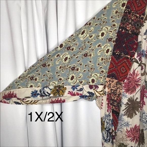 NWT Boutique Boho Gypsy Kimono Duster - Picture 12 of 12